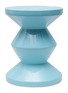 Main View - Click To Enlarge - POLSPOTTEN - Zig Zag Stool — Light Blue