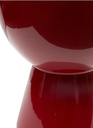 Detail View - Click To Enlarge - POLSPOTTEN - Tam Tam Stool — Ruby Red