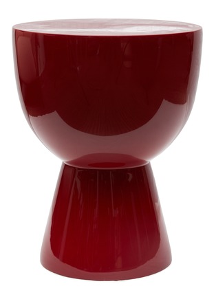 Main View - Click To Enlarge - POLSPOTTEN - Tam Tam Stool — Ruby Red