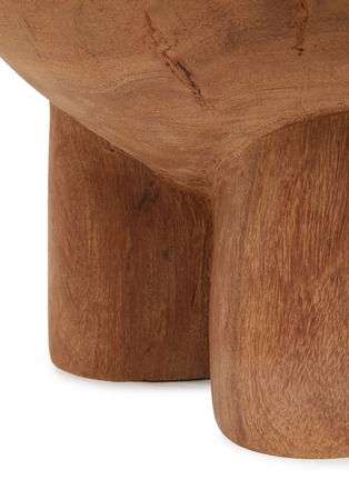 Detail View - Click To Enlarge - POLSPOTTEN - Pile Stool — Cognac