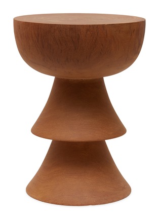 Main View - Click To Enlarge - POLSPOTTEN - Short Skirt Stool — Cognac