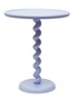 Main View - Click To Enlarge - POLSPOTTEN - Twister Side Table — Light Blue