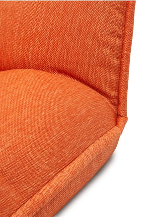 Detail View - Click To Enlarge - POLSPOTTEN - Puff Lounge Chair Berry — Orange