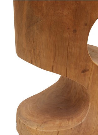 Detail View - Click To Enlarge - POLSPOTTEN - Double Arch Stool — Cognac