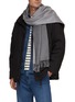 Figure View - Click To Enlarge - COLOMBO - Fringed Cashmere Scarf