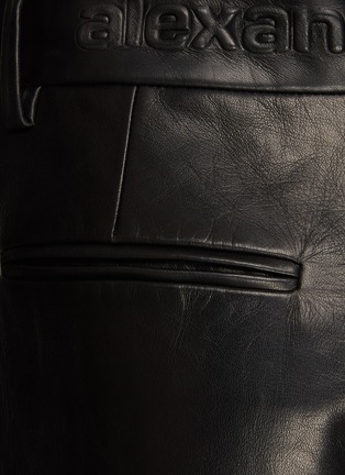  - ALEXANDERWANG - Embossed Logo Baggy Tailored Pants