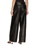 Back View - Click To Enlarge - ALEXANDERWANG - Embossed Logo Baggy Tailored Pants