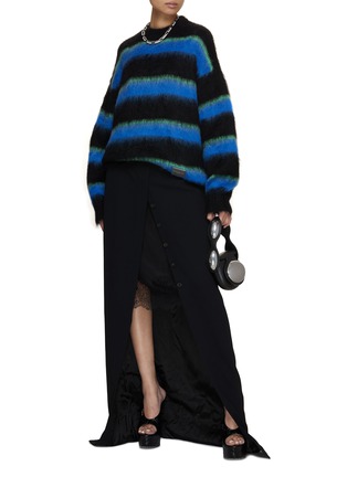 Figure View - Click To Enlarge - ALEXANDERWANG - Oversized Brushed Mohair Sweater
