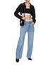 Figure View - Click To Enlarge - ALEXANDERWANG - Integrated Briefs Loose Fit Jeans