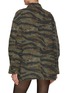 Back View - Click To Enlarge - ALEXANDERWANG - Camo Cinch Waist Denim Jacket