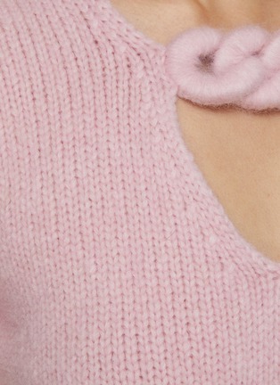  - ALEXANDERWANG - Crochet Covered Chain T-Shirt