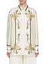 Main View - Click To Enlarge - ALEXANDERWANG - Baroque Print Button Down Silk Shirt