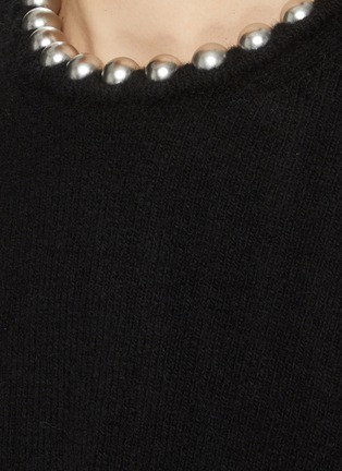  - ALEXANDER WANG - Ball Chain Neckline Sweater
