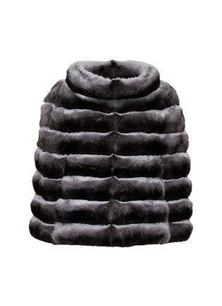 Main View - Click To Enlarge - FABIO GAVAZZI - Collared Chinchilla Fur Cape