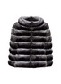 Main View - Click To Enlarge - FABIO GAVAZZI - Collared Chinchilla Fur Cape