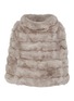 Main View - Click To Enlarge - FABIO GAVAZZI - Collared Chinchilla Fur Cape