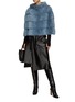 Figure View - Click To Enlarge - FABIO GAVAZZI - Collared Mink Fur Cape