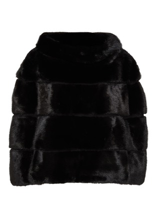 Main View - Click To Enlarge - FABIO GAVAZZI - Collared Mink Fur Cape