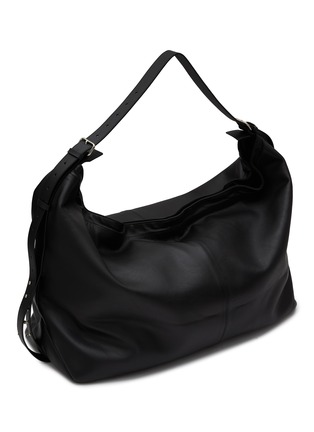 Detail View - Click To Enlarge - JUUN.J - Large Leather Hobo Bag