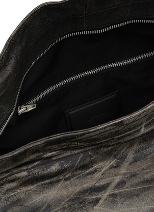 Detail View - Click To Enlarge - JUUN.J - Large Leather Hobo Bag