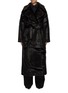 Main View - Click To Enlarge - THE FRANKIE SHOP - Joni Faux Fur Coat
