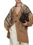 Figure View - Click To Enlarge - COLOMBO - Printed Cashmere Shawl