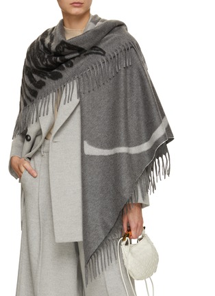 Figure View - Click To Enlarge - COLOMBO - Cashmere Shawl