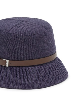 Detail View - Click To Enlarge - INVERNI - Cashmere Bucket Hat
