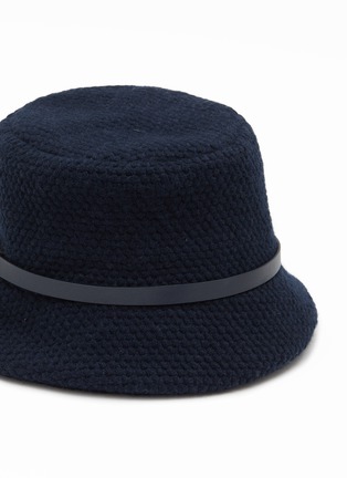 Detail View - Click To Enlarge - INVERNI - Cashmere Wool Bucket Hat