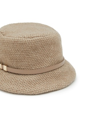 Detail View - Click To Enlarge - INVERNI - Cashmere Wool Bucket Hat
