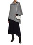 Figure View - Click To Enlarge - INVERNI - Cashmere Wool Knit Poncho