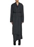 Main View - Click To Enlarge - RUOHAN - Opalina Tie Waist Tailored Long coat