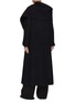 Back View - Click To Enlarge - RUOHAN - Cooperi Scarf Collar Coat