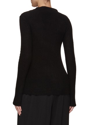 Back View - Click To Enlarge - RUOHAN - Alder High Neck Knit Sweater