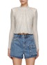 Main View - Click To Enlarge - SELF-PORTRAIT - Rhinestone Embellished Mesh Top