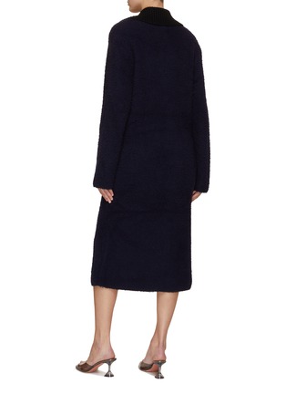 Back View - Click To Enlarge - SELF-PORTRAIT - Button Up Longline Cardigan