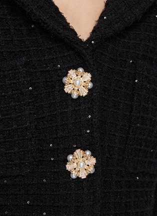  - SELF-PORTRAIT - Sequin Embellished Knit Jacket