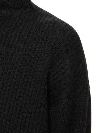  - LE KASHA - Side Slit Organic Cashmere Sweater