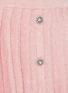  - SELF-PORTRAIT - Crystal Embellished Pleated Mini Skirt