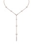 Main View - Click To Enlarge - YOKO LONDON - Trend Diamond Pearl 18K Rose Gold Necklace