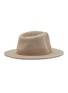 Figure View - Click To Enlarge - VAN PALMA - Gold-plated Chain Fedora Hat