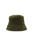 Figure View - Click To Enlarge - VAN PALMA - Logo Embroidery Faux Shearling Bucket Hat