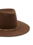 VAN PALMA - Gold-plated Chain Fedora Hat