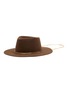 Main View - Click To Enlarge - VAN PALMA - Gold-plated Chain Fedora Hat