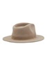 Figure View - Click To Enlarge - VAN PALMA - Parrot Embroidery Gold-plated Chain Fedora Hat
