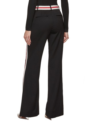 Back View - Click To Enlarge - ALICE & OLIVIA - Oliver Wide Leg  Flared Pants