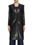 Main View - Click To Enlarge - ALICE & OLIVIA - Fierro Vegan Leather Long Blazer