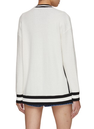 Back View - Click To Enlarge - ALICE & OLIVIA - Barry Oversized Cardigan