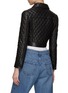 Back View - Click To Enlarge - ALICE & OLIVIA - Chloe Quilted Vegan Leather Cropped Jacket