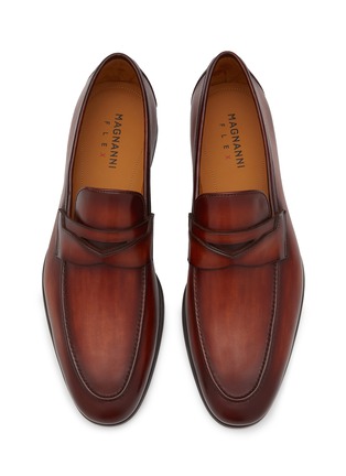 Detail View - Click To Enlarge - MAGNANNI - Delos Leather Loafers
